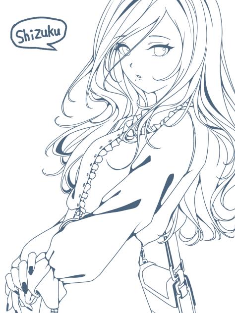 しずく　クリエイターズフェスタ塗り絵