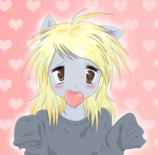 Derpy redraw as a human - ibisPaint