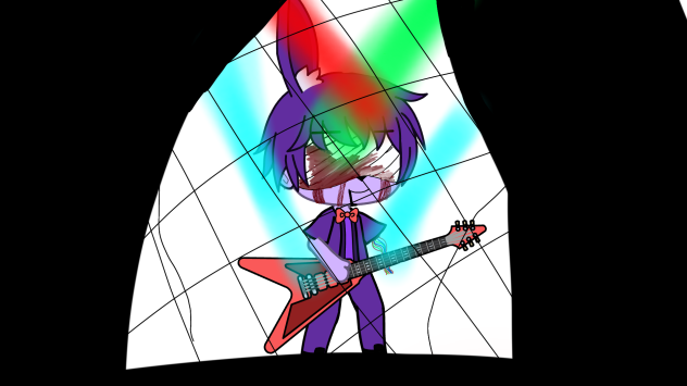 through the window of the new pizzaria - ibisPaint