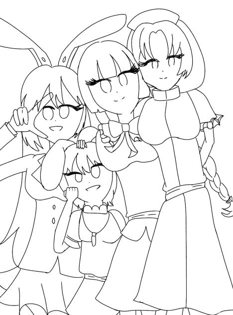 ぬりえ〜 - ibisPaint