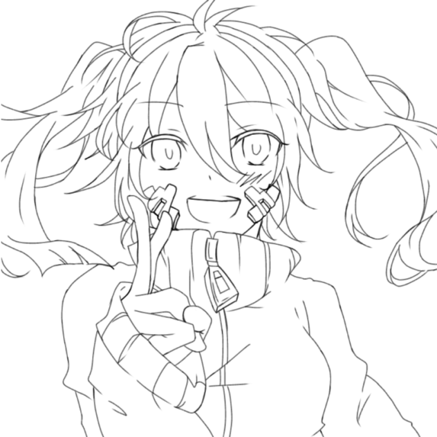 エネ 線画