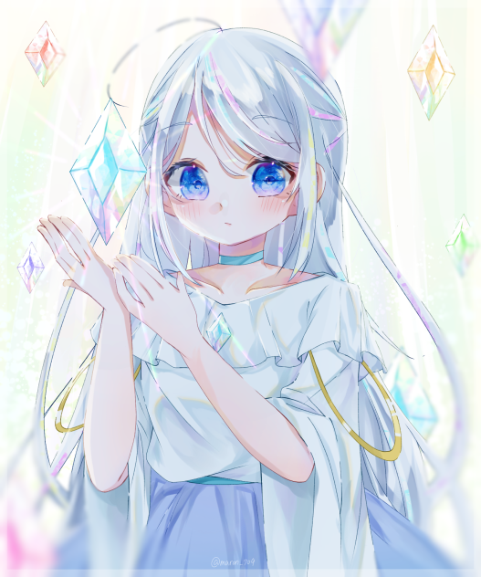 輝く