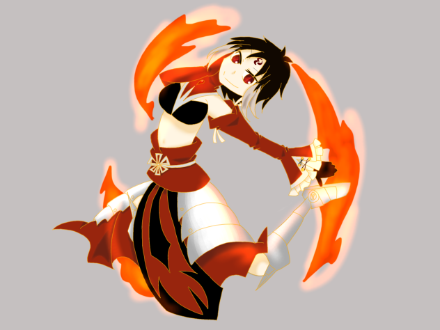 Fire Dance - ibisPaint