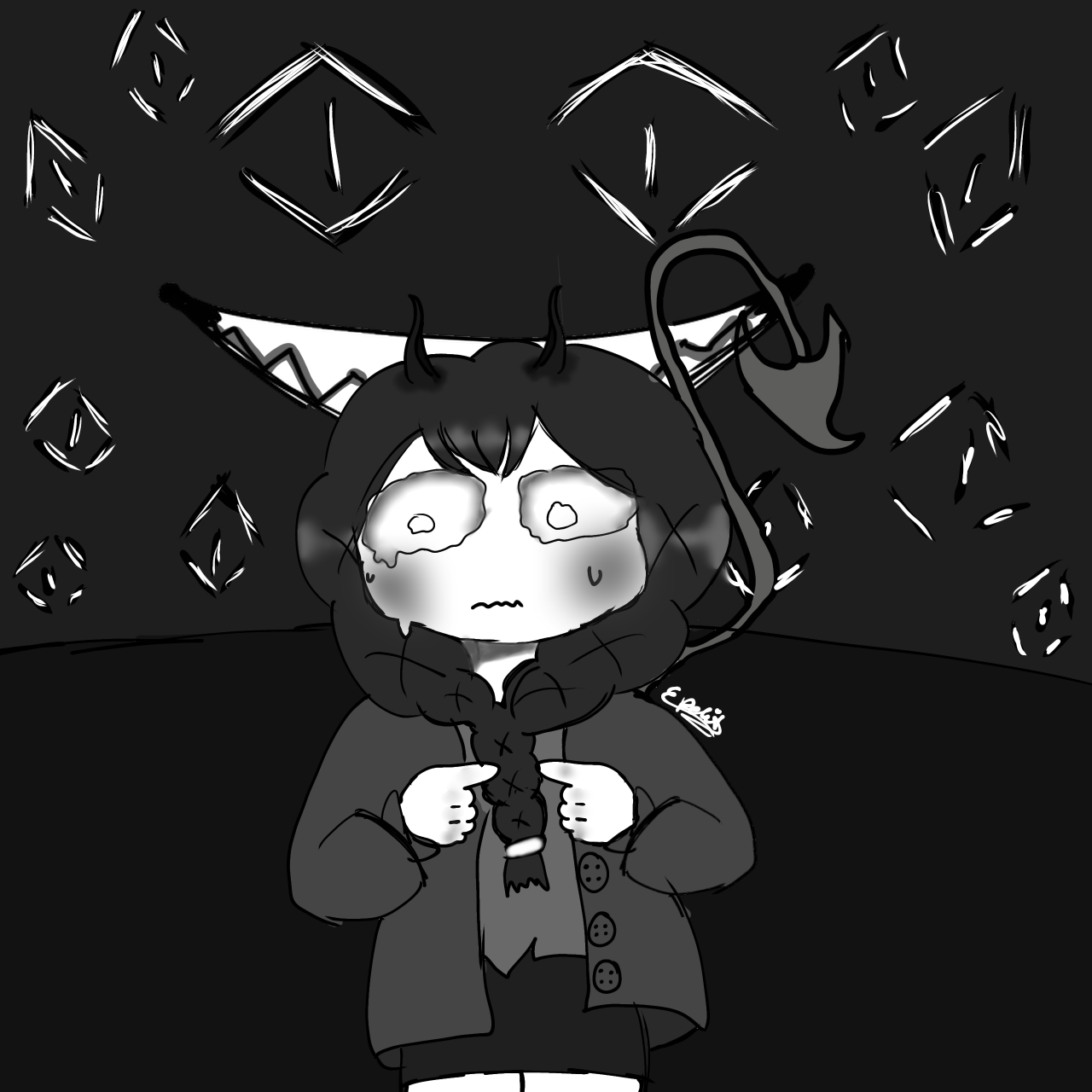 For Emo 🖤 - ibisPaint