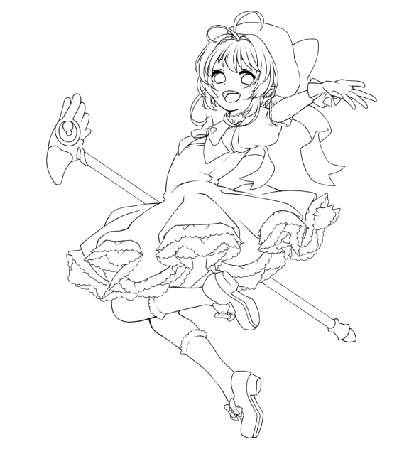 CCさくら　塗って下さい(´･ω･｀)