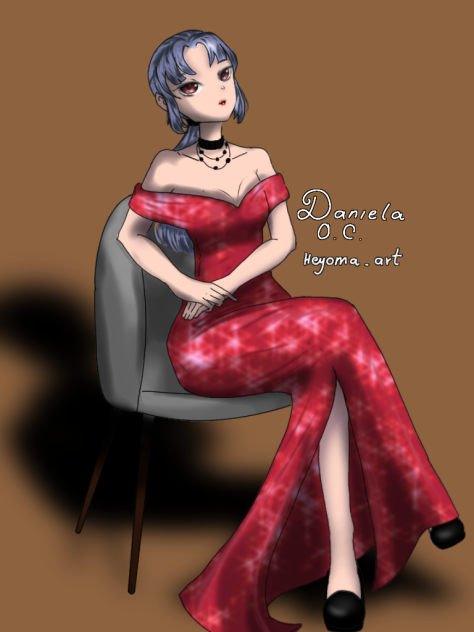 DANIELA (#oc) (#ilustracion)