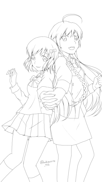 トレスパロ！~線画編~〈物語×魔王〉