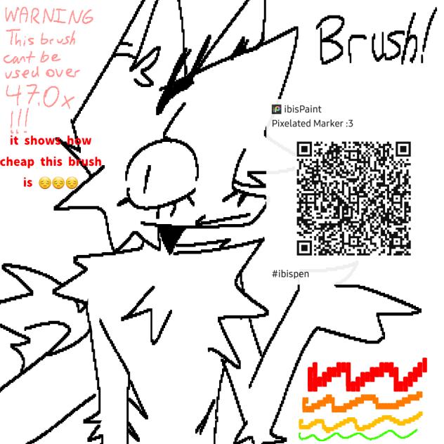 Pixelated Marker brush