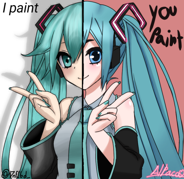 Coloring colab with DAni sii