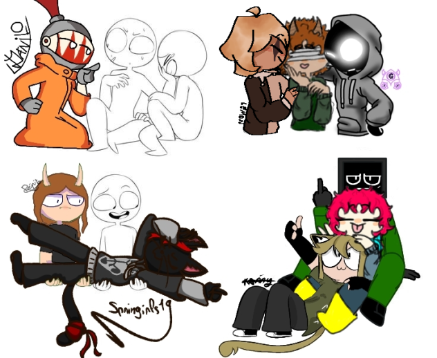 trio collab - ibisPaint