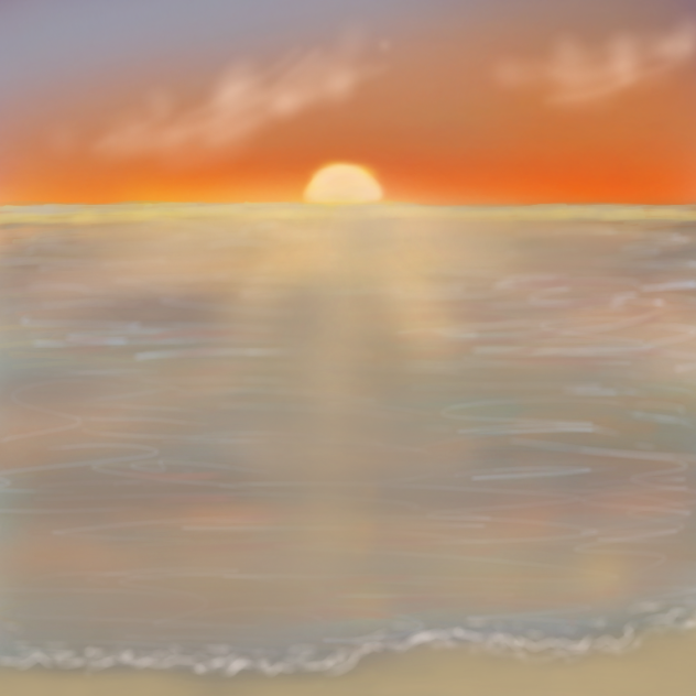 いつかの風景⑱　海での一日が始まる