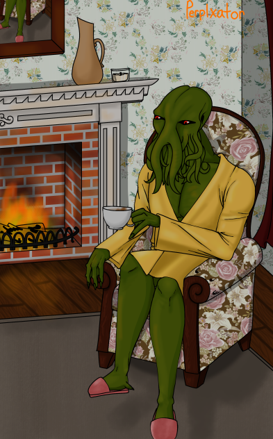 tea time with cythulu