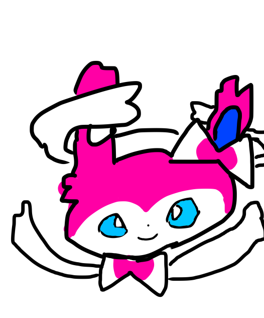 従姉妹が描いたニンフィア