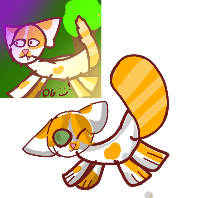 mi gato en warrior cats remake