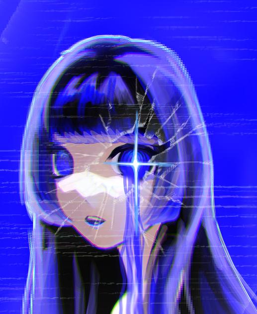 Random low effort blue woman💙