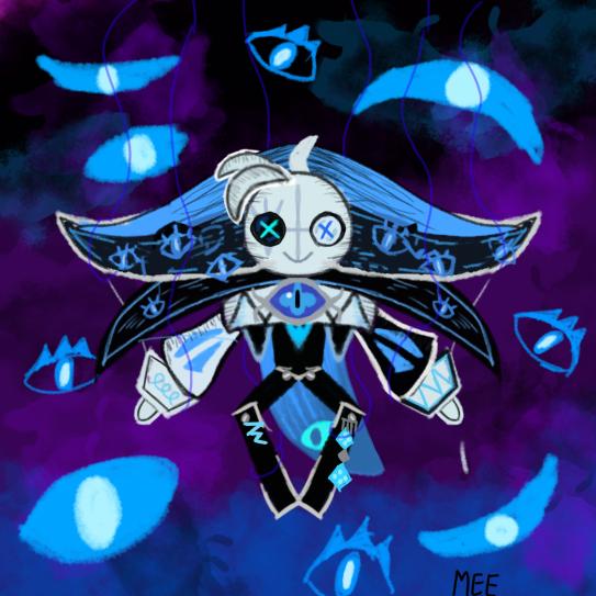 Shadow milk cookie puppet!!!