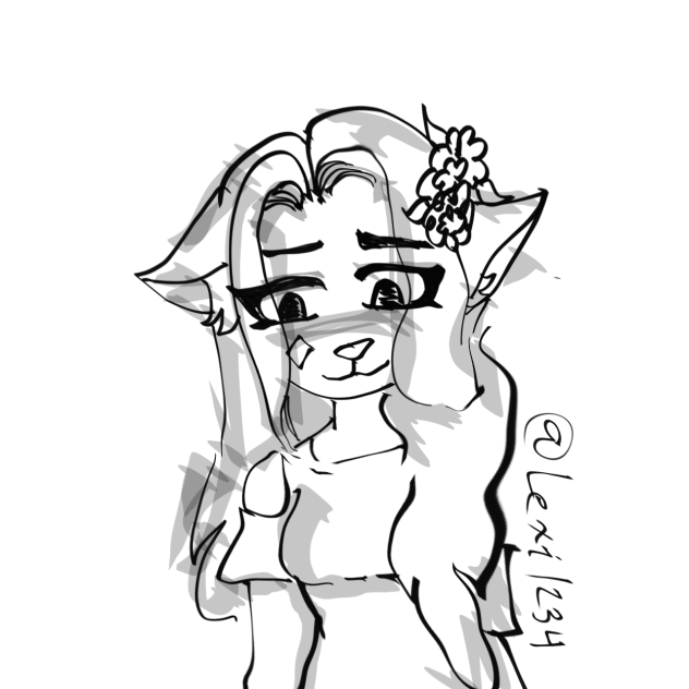 lil doodle of Arabella - ibisPaint