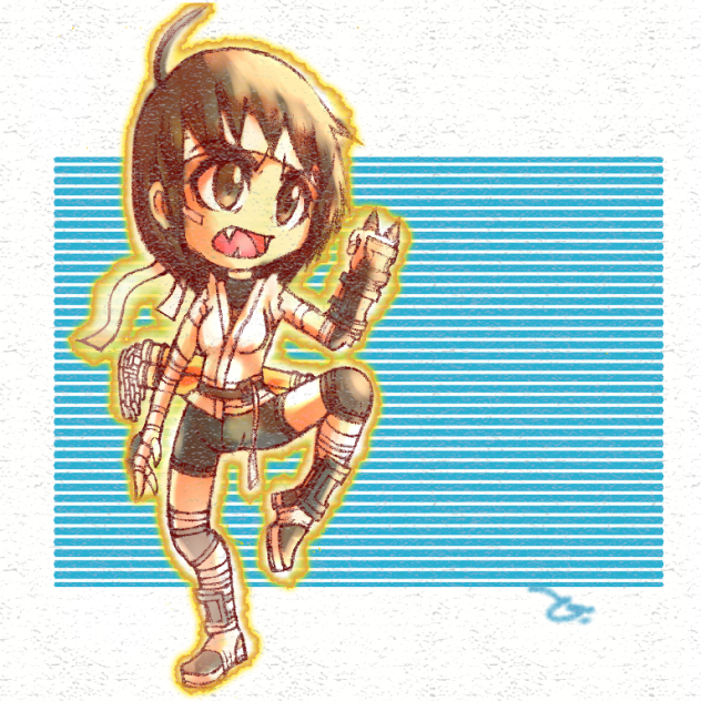 武闘家さん色つき