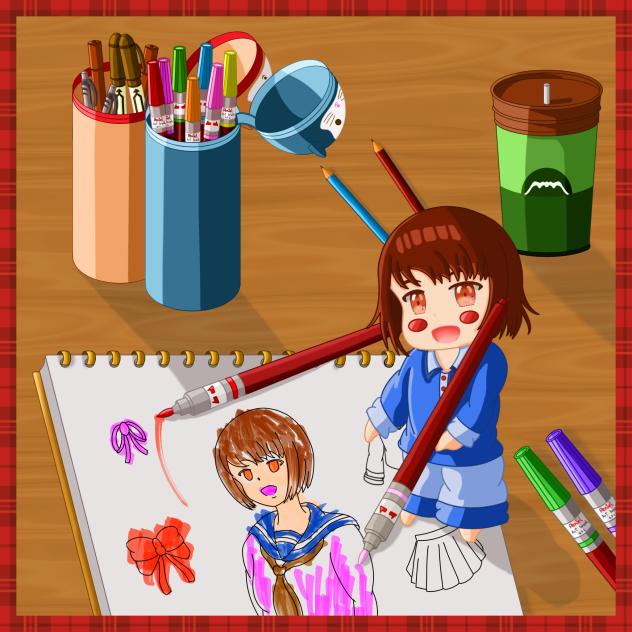 おえかき、たのしいの！