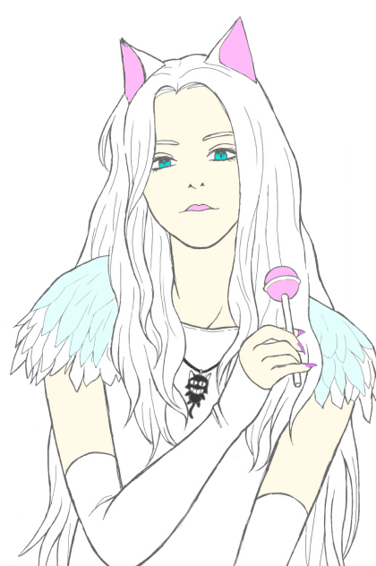 線画お借りしました ！