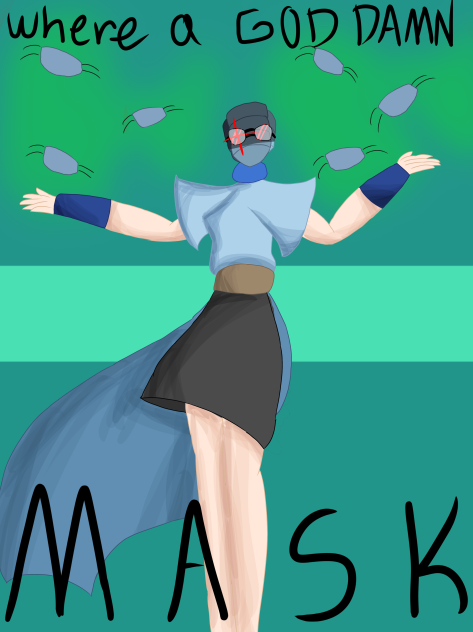 WHERE A GOD DAM MASK