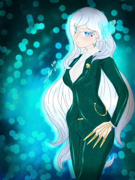 amphitrite in a suit (finished)