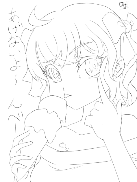 ぬり絵（coloring picture