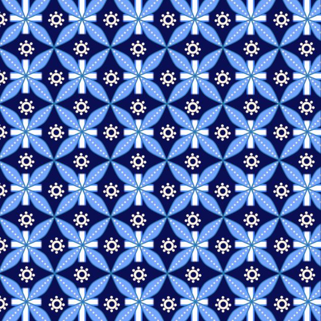 Pattern Batik Kawung 5