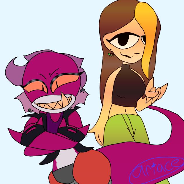 Trixies oc with mine