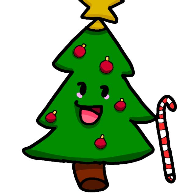 Christmas tree dancing. - ibisPaint