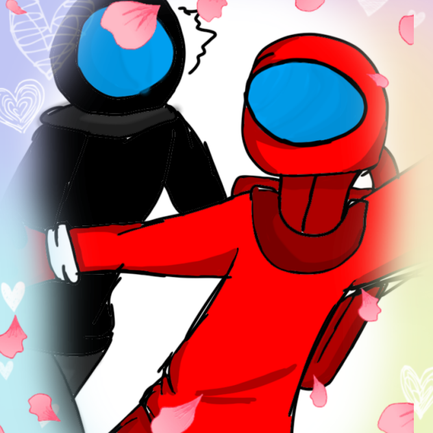 fan art for black x red comic - ibisPaint