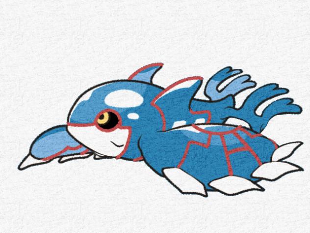 すやすやカイオーガ