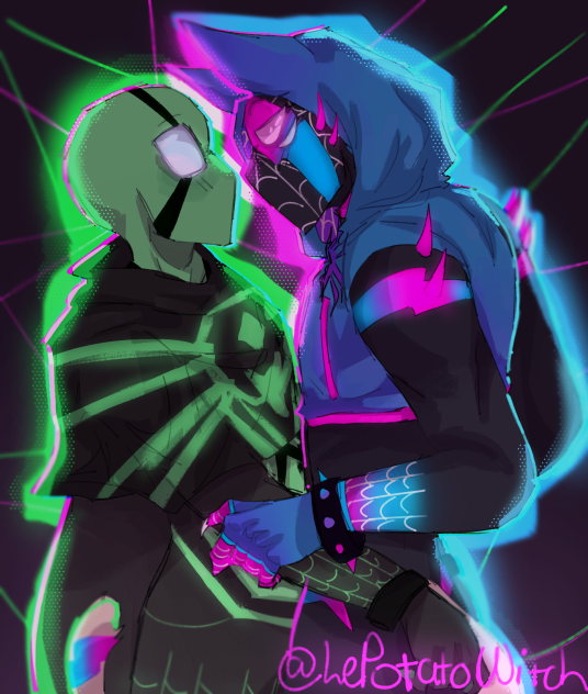 🕷️💚🩷 (Damn these titles creative af man)