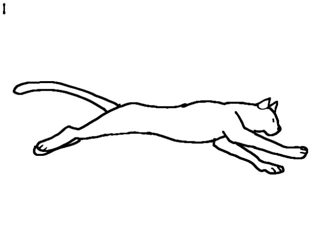 Lil cat run cycle - ibisPaint