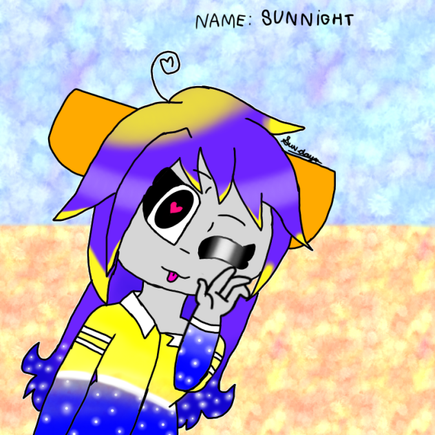 new friend  she name is sun night