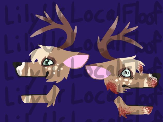 Deer paper dragon puppet design