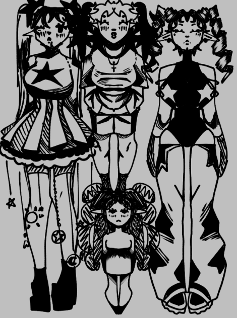 Neon Rope Bunny girls.