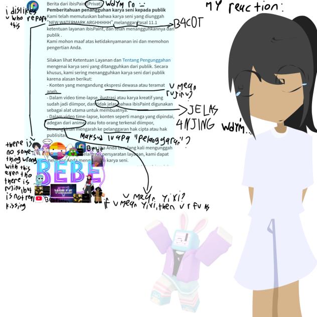 there must be someone who report my art
