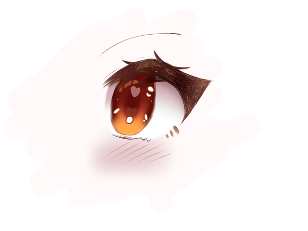 目だけめっちゃ頑張って描いたー