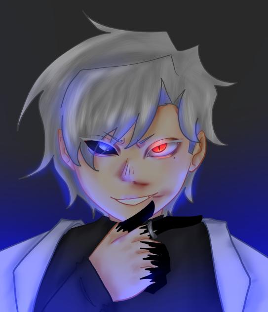 the finished drawing yay