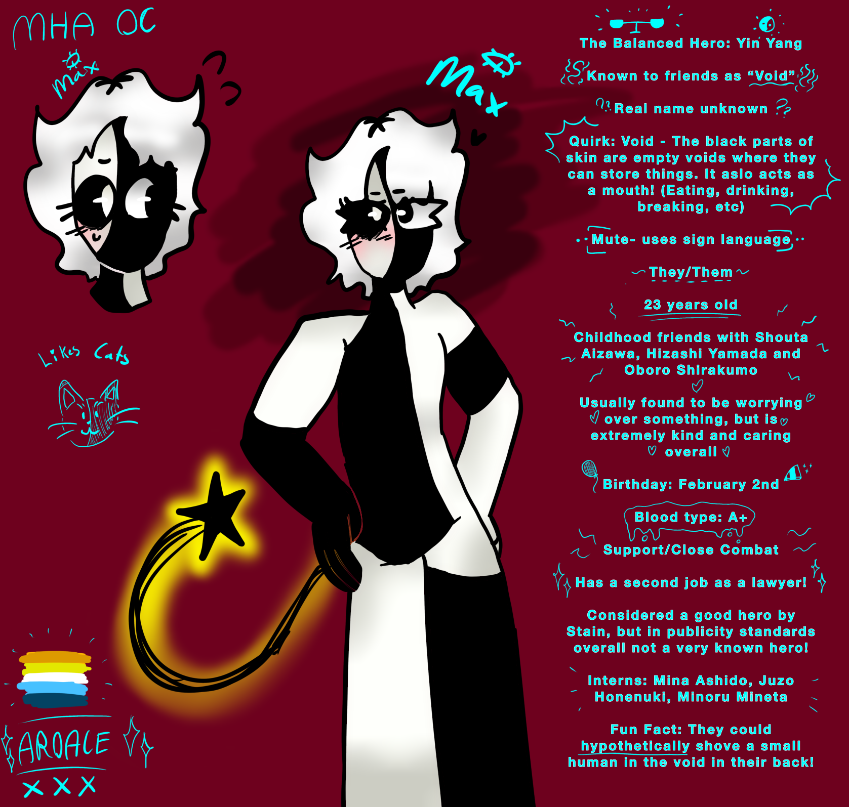 MHA OC - YING YANG AKA “VOID” - ibisPaint