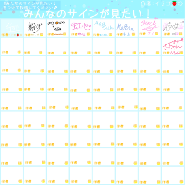 サインだぜ✌🏻️( ¨̮ ✌🏻)