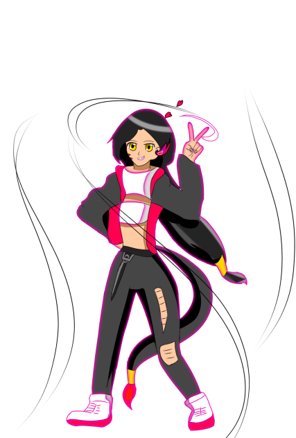 Devil Girl with no horns IDYD