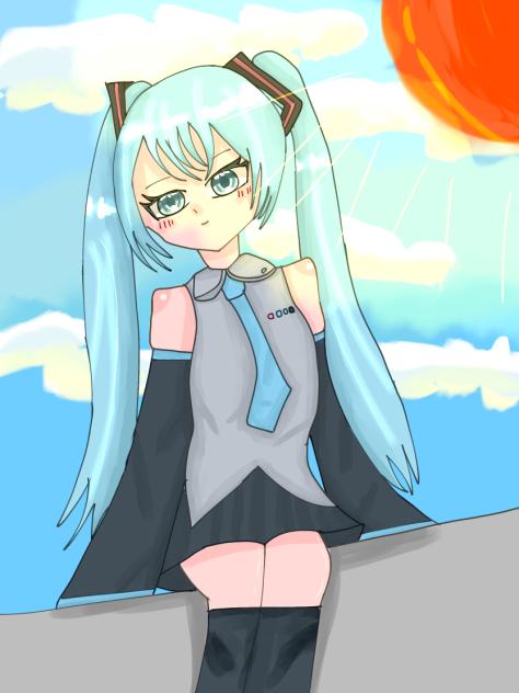 初音ミク！