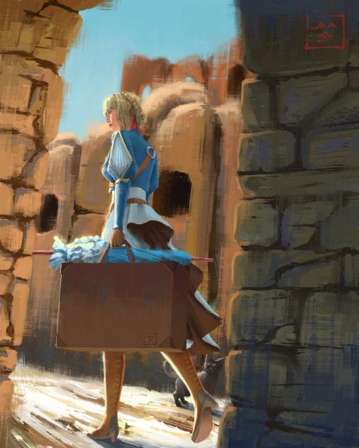 [Fan Art] Exploring The Ruins