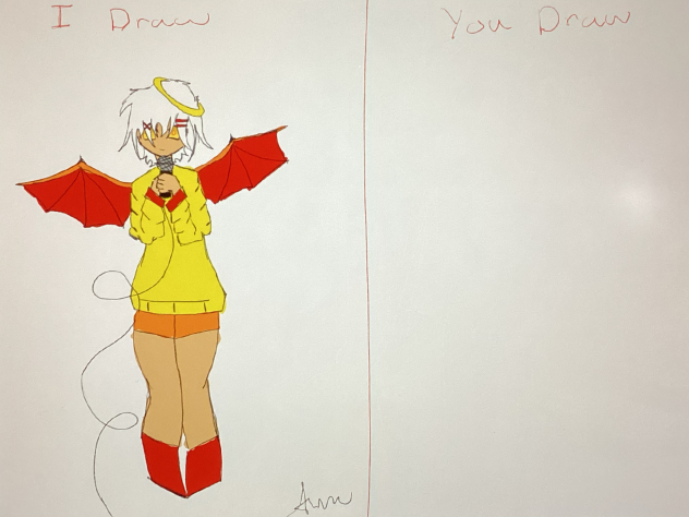 I draw you draw😜