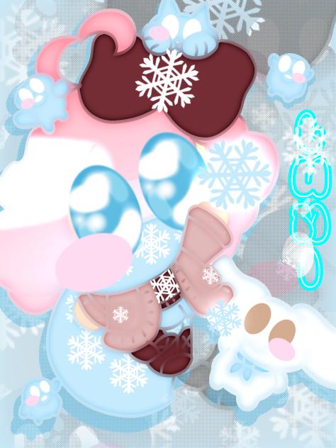 Wintery Wonderland ❄️🐱🕊️