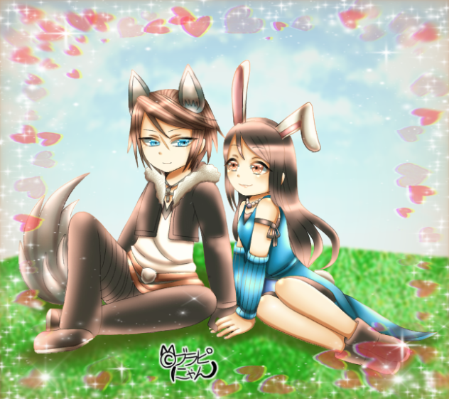 【FF8】スコール＆リノア【ブラピにゃん】