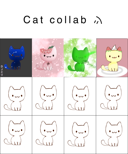 Cat collab ♡