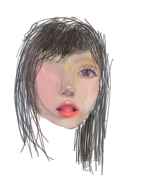 Tried a different brush